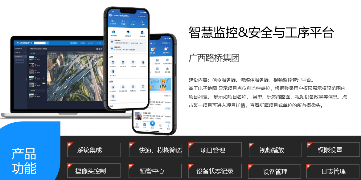 路橋智慧監(jiān)控平臺(tái)